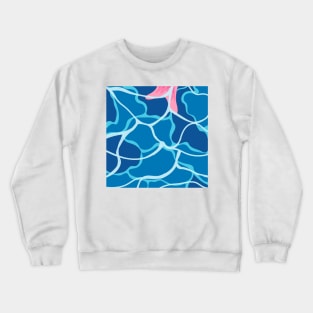 pool ocean view Crewneck Sweatshirt